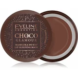 Eveline Cosmetics Choco Glamour nočna regeneracijska maska za ustnice 12 ml
