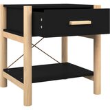  Noćni ormarići 2 kom crni 42 x 38 x 45 cm od konstruiranog drva | shoptok.hr