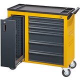 eurokraft pro Delavniški voziček JUMBO, z navpičnim izvlekom in 6 predali, VxŠxG 935 x 900 x 460 mm, melonino rumena Cene