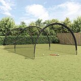 vidaXL Bejzbol in softball Črna 702 x 369,5 x 243,5 cm Poliester Cene