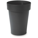 BLUMAX Cvetlični lonec okrogli Melrose z vložkom (40 x 50 cm, 40 l, antracit) Cene