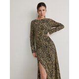Reserved - Nabrana maxi haljina - šaren Cijene