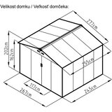 Rojaplast Vrtna ostava Archer D – | shoptok.hr