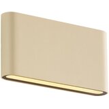QAZQA Moderna zunanja stenska svetilka bež 17,5 cm vklj. LED IP65 - Batt Cene
