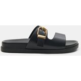 Sinsay Natikače sa zlatnom kopčom od imitacije kože | shoptok.hr