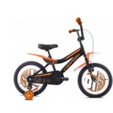 Capriolo dečiji bicikl Kid 16in crno narandžasta Cene