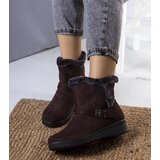 Gemre Brown insulated wedge ankle boots Capo | shoptok.hr