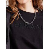 Armani Exchange Majica crna / srebro | shoptok.hr