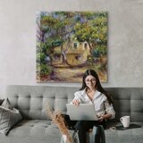  Slika - Pierre-Auguste Renoir – The Farm at Les Collettes 40x40 Premium Print | shoptok.hr