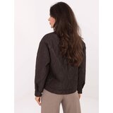 RUE PARIS Jacket-IT-KR-FL9626.77-dark brown | Shoptok.si