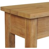 vidaXL Konzolni Stol od Masivne Tikovine 120x30x80 cm | shoptok.hr