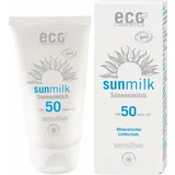eco cosmetics Sensitiv mleko za sončenje ZF 50