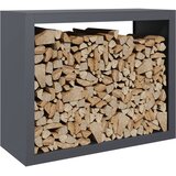  Stalak za drva za ogrjev antracit 100x40x80 cm čelični | shoptok.hr