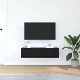 TV ormar Zidne Crni hrast 100 x 31 x 25,5 cm Konstruirano drvo | shoptok.hr