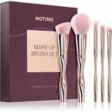 Notino Charm Collection Make-up brush set set čopičev Pink