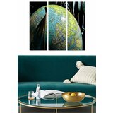 Wallity MDF1639662 multicolor decorative mdf painting (3 pieces) | ePonuda.com