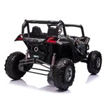 Buggy na akumulator UTV-MX613 Camo – 4×4 – dvosjed – crni/lakirani | shoptok.hr