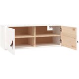  Zidni ormarić bijeli 80 x 30 x 30 cm od masivne borovine | shoptok.hr