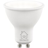 Deltaco SMART HOME LED Žarulja, GU10, WiFI 2.4GHz, 5W, 470lm, dimmable, 2700K-6500K, 220-240V, BIJEL Cijene