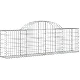  Lučne gabionske košare 14 kom 200x30x60/80 cm pocinčano željezo | shoptok.hr