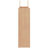  Papirnate vrečke 250 kosov z ročaji rjave barve 54x15x49 cm, (5000160957) | Shoptok.si
