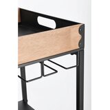 YES EVERYDAY Crna metalna vitrina za vino broj boca 15 kom, 48,5x84,5x34 cm Isaac – | shoptok.hr