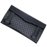 INF Držalo robčkov za senčnik vozila, pebble usnje, črno, (5000253777) | Shoptok.si