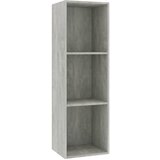 Maison Chic Knjižna omara - Knjižni regal betonsko siva 36x30x114 cm iverna plošča, (21725667) Cene