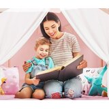  Igralni otroški šotor/hiška, dim. 131 x 91 x 131 cm - roza | Shoptok.si