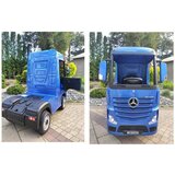 Kamion na akumulator Mercedes Actros 4x4 MP4- plavi/lakirani | shoptok.hr