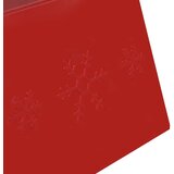 vidaXL Podloga za božićno drvce crvena Ø 68 x 25 cm | shoptok.hr