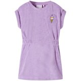 vidaXL Dječja haljina ljubičasta 92 | shoptok.hr