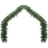  Božićni vijenci 2 pcs Zelena 20 m PVC | shoptok.hr