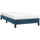  Okvir za krevet bez madraca tamnoplavi 90x200 cm baršunasti | shoptok.hr