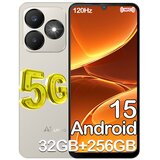 AINUEVO neo S25 pro 5G 32/256GB, zlata pametni telefon, android 15, 5280mAh, 64MP, nfc, dual sim, (5000116004) | Shoptok.si