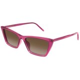 Saint Laurent Ženske Sunčane naočale SL 737 MICA THIN Pink | shoptok.hr