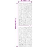  Srednje pahuljasti, mekana i periva prostirka HUARTE Siva 80 x 500 cm | Shoptok.si