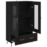  Highboard s ladicama Crni hrast 69,5 x 31 x 115 cm | shoptok.hr