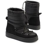Capone Outfitters Capone Women's Round Toe Parachute Snow Boots Cene