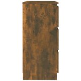  Komoda boja dimljenog hrasta 60 x 35 x 76 cm konstruirano drvo | shoptok.hr