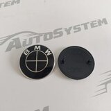  OZNAKA PLASTIČNA ASY BMW CRNA FI82mm (PREDNJA) | Eponuda.ba