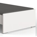 Hom`in postelja 90 cm x 200 cm , leseni material bela | Shoptok.si