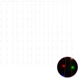 Furnova LED svetlobna zavesa 3x3 m 300 LED lučk barvna 8 funkcij, (21918104) | Shoptok.si