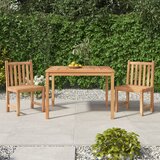  3-dijelni vrtni blagovaonski set od masivne tikovine | shoptok.hr