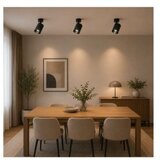 HOME LIGHT Talia 106 Spot lampa crna Cene