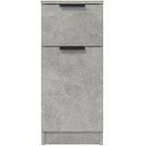  Komode 2 kom siva boja betona 30 x 30 x 70 cm konstruirano drvo | shoptok.hr