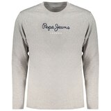 Pepe Jeans Pamučna majica dugih rukava Eggo boja: siva | shoptok.hr