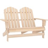 The Living Store Vrtni stol Adirondack za 2 osebi trden les jelke - Vrtni Stol, (21473022) Cene