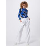 Polo Ralph Lauren Hlače 'JOVONIE-WIDE LEG-PANT' bela | Shoptok.si