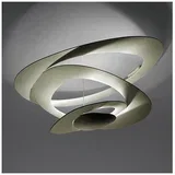 1253120A - LED prigušiva stropna svetiljka PIRCE LED/44W/230V 3000K zlatna